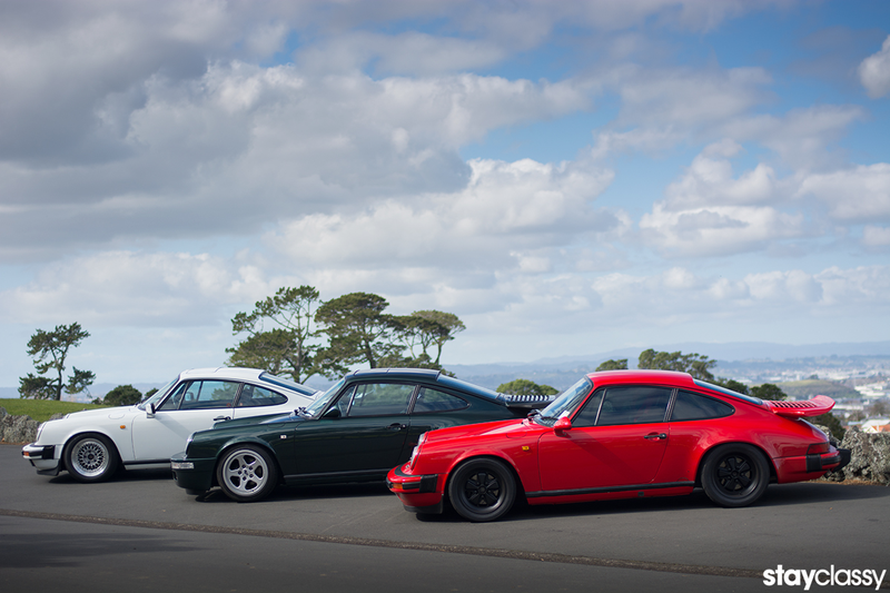Illustration for article titled An Afternoon With Three '80s 911s